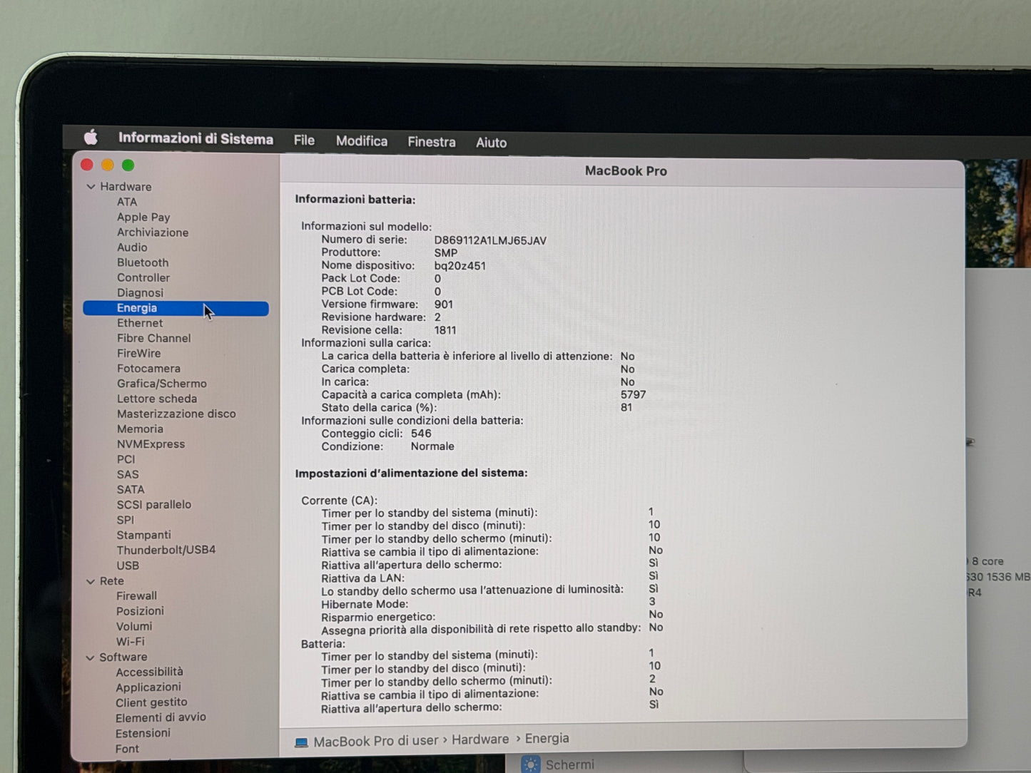 MacBook Pro (2019) [15,4", Touch Bar, Intel Core i9 2,3GHz, 16GB RAM, 512GB SSD, Intel UHD Graphics 630, Mac OS X] Grigio