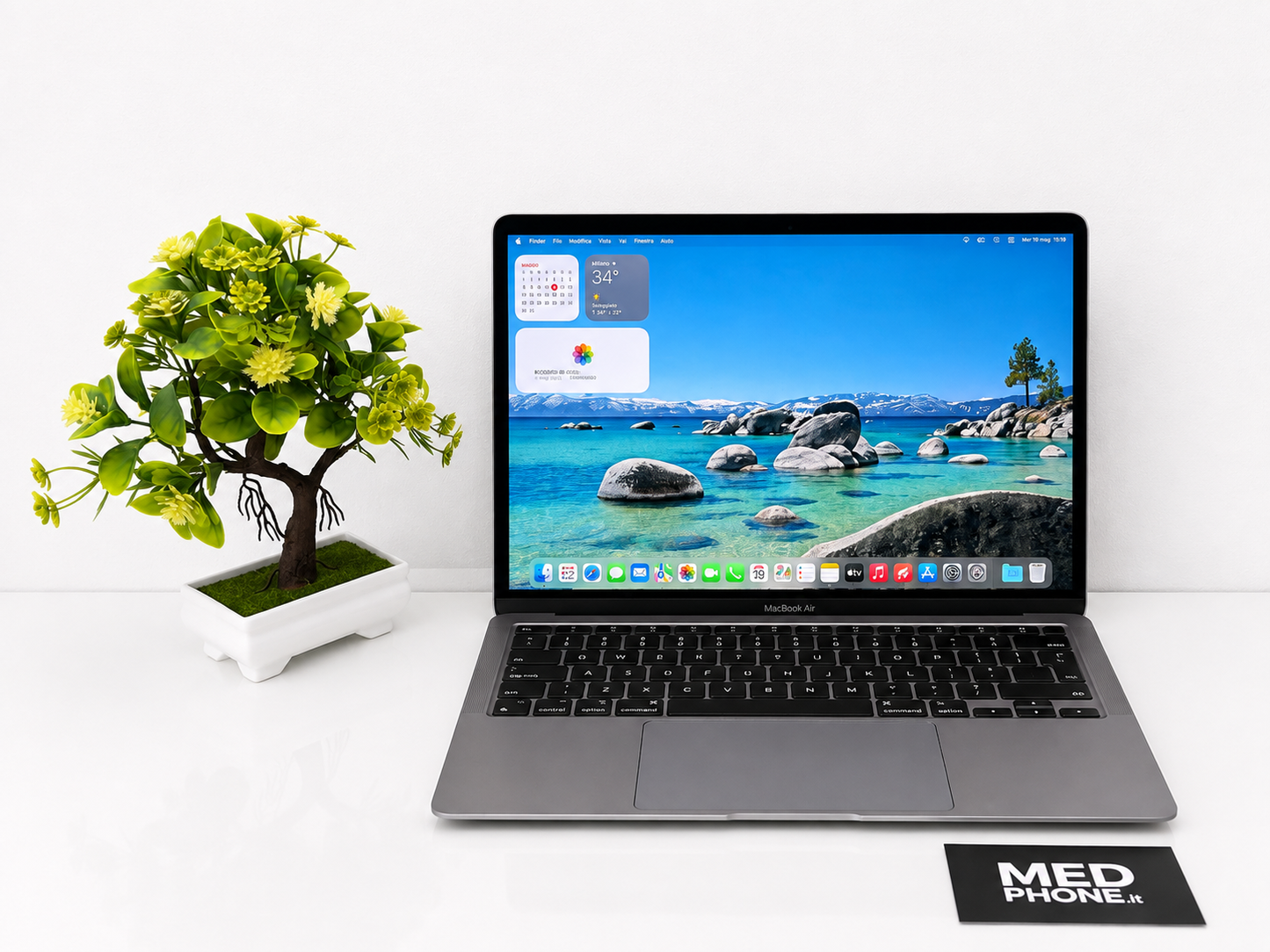 MacBook Air M1 (Late 2020) [13,3", Retina, Apple M1, 8GB RAM, 128GB SSD, Apple 7 Core, macOS] Grigio
