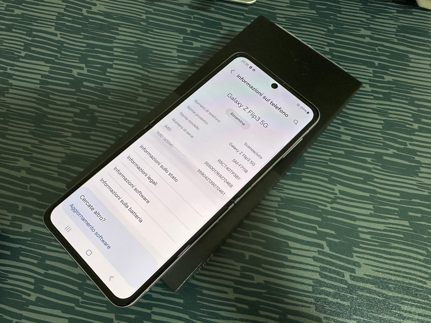 Samsung Galaxy Z Flip 3 5G 128GB [Dual-Sim] Viola