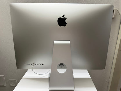 iMac (2017) [27", 4K, Retina, Intel Core i5 3,5GHz 24GB RAM, 1TB FusionDrive, AMD Radeon Pro 575, macOS] argento