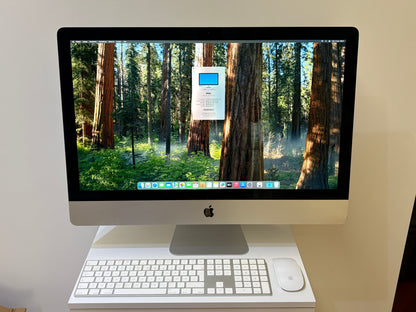 iMac (2019) [27", 5K, Retina, Intel Core i5 3,7GHz, 16GB RAM, 512GB SSD, AMD Radeon Pro 580X, macOS] argento