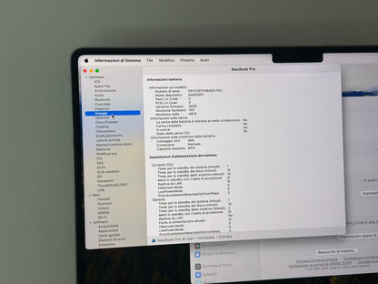 MacBook Pro (2021) [14,2", Apple M1 Pro 8 Core, 16GB RAM, 512GB SSD, Apple 14 Core, macOS] grigio