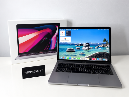 MacBook Pro (2020) M1 [13,3", Touch Bar, Apple M1 3,2GHz, 8GB RAM, 512GB SSD, Apple 8 Core, macOS] Grigio