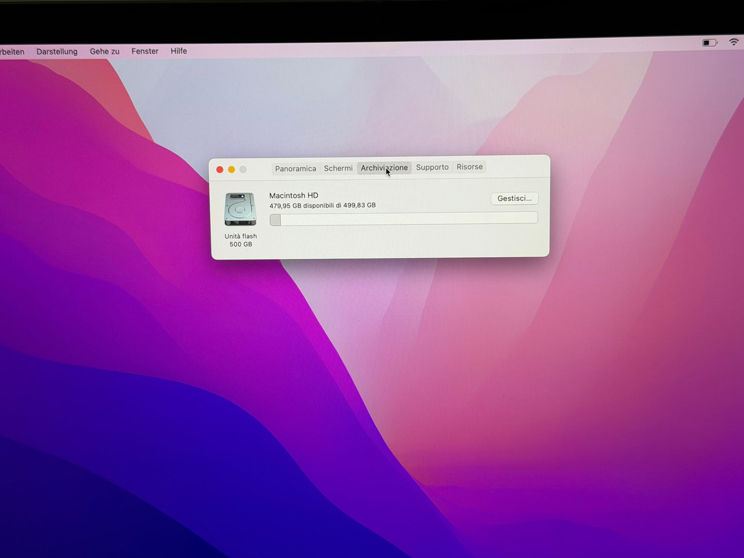 MacBook Pro (2016) [15,4", Touch Bar, Intel Core i7 2,6GHz, 16GB RAM, 512GB SSD, AMD Radeon Pro, macOS] Grigio