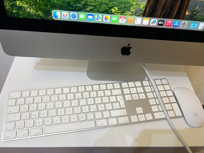 iMac (2019) [21,5", 4K, Retina, Intel Core i5 3,0GHz, 16GB RAM, 256 GB, AMD Radeon Pro 560X, macOS] argento