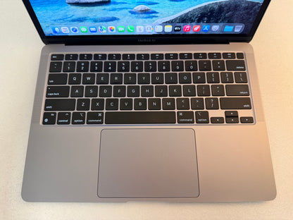 MacBook Air M1 (Late 2020) [13,3", Retina, Apple M1, 8GB RAM, 128GB SSD, Apple 7 Core, macOS] Grigio