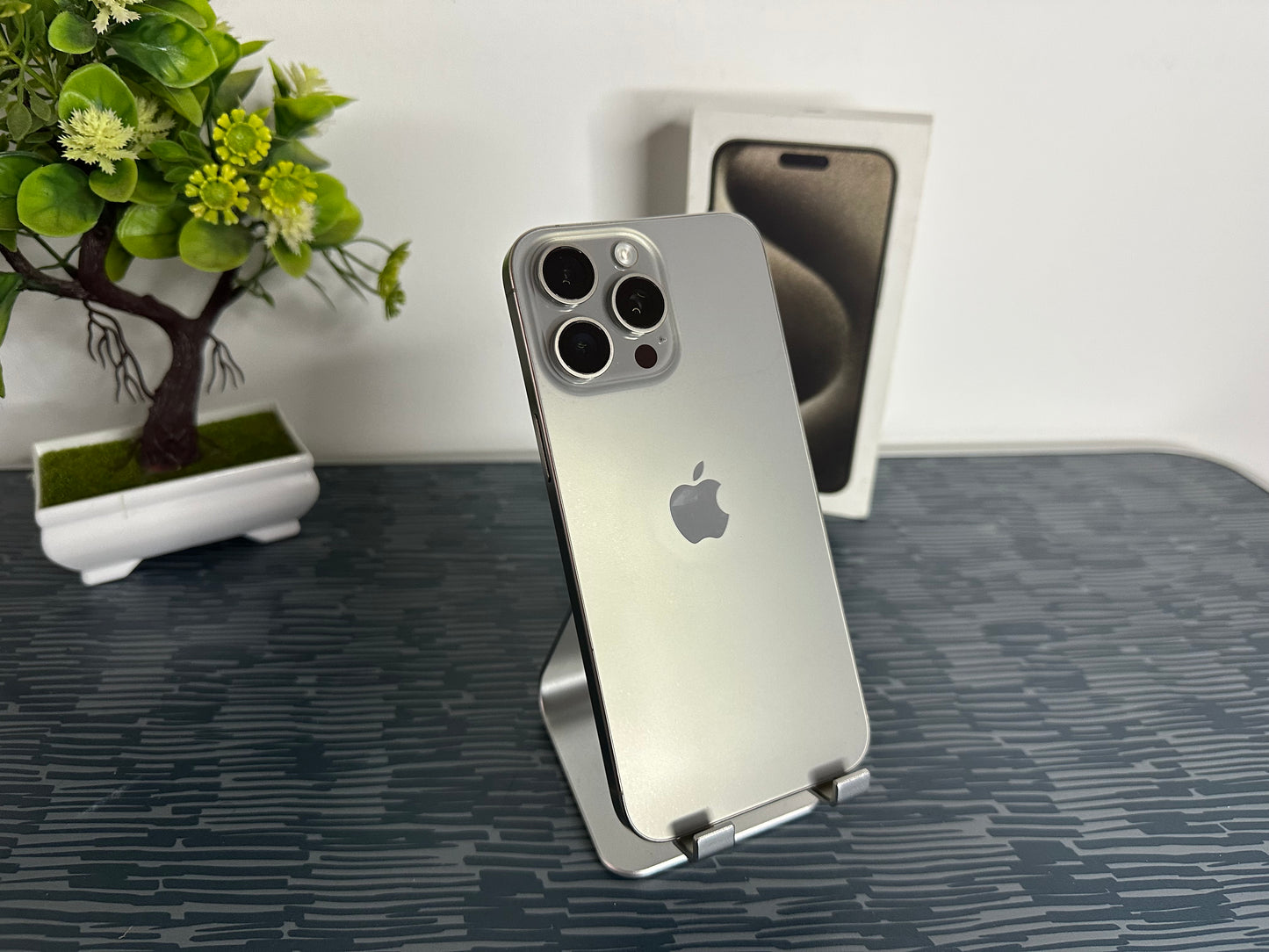 iPhone 15 Pro Max 256GB Titanio Bianco