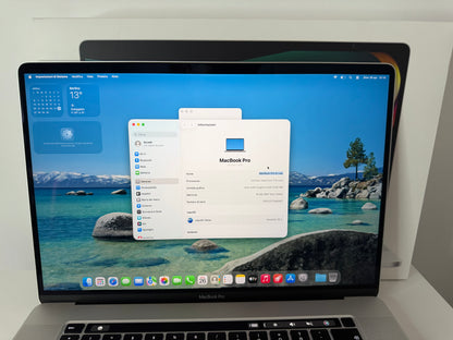 MacBook Pro (2019) [16", Touch Bar, Intel Core i7 2,6GHz, 16GB RAM, 512GB SSD, Intel UHD Graphics 630 + AMD Radeon Pro 5300M, Mac OS] argento