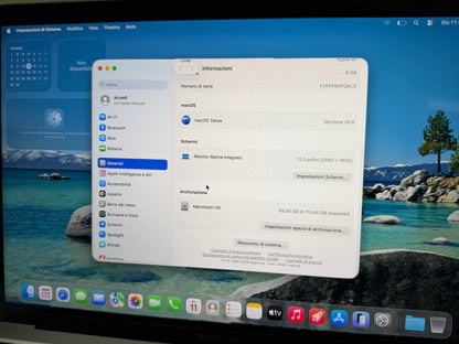 MacBook Air M1 (Late 2020) [13,3", Retina, Apple M1, 8GB RAM, 128GB SSD, Apple 7 Core, macOS] Grigio