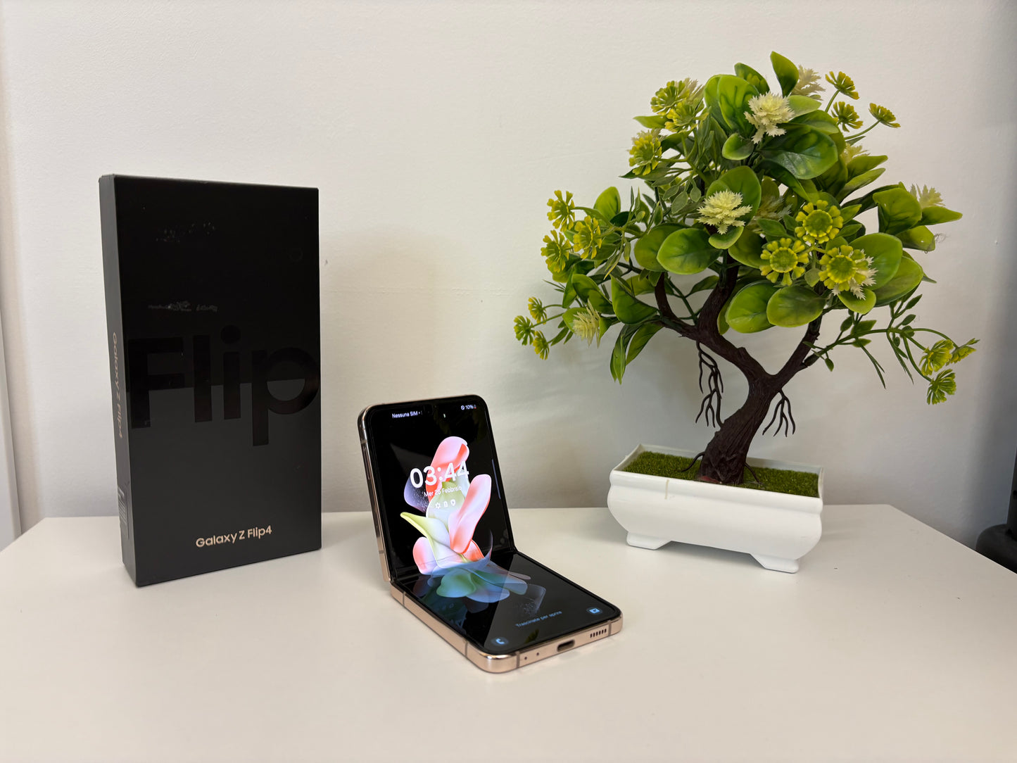 Samsung Galaxy Z Flip 4 5G 128GB [Dual-Sim] Oro