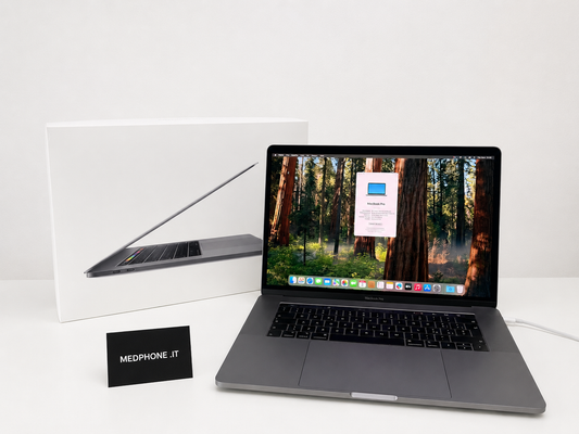 MacBook Pro (2019) [15,4", Touch Bar, Intel Core i9 2,3GHz, 16GB RAM, 512GB SSD, Intel UHD Graphics 630, Mac OS X] Grigio