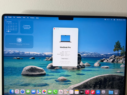 MacBook Pro (2021) [14,2", Apple M1 Pro 8 Core, 16GB RAM, 512GB SSD, Apple 14 Core, macOS] grigio