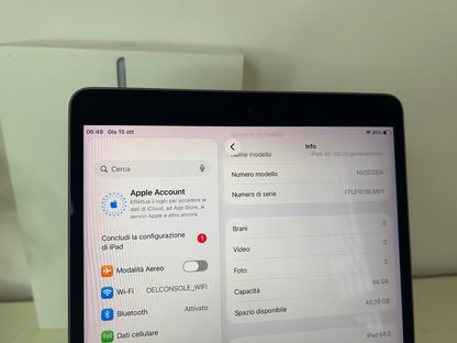 iPad Air 3 (2019) 10.5” 64GB WIFI + 4G - Grigio