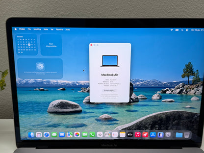 MacBook Air M1 (Late 2020) [13,3", Retina, Apple M1, 8GB RAM, 128GB SSD, Apple 7 Core, macOS] Grigio