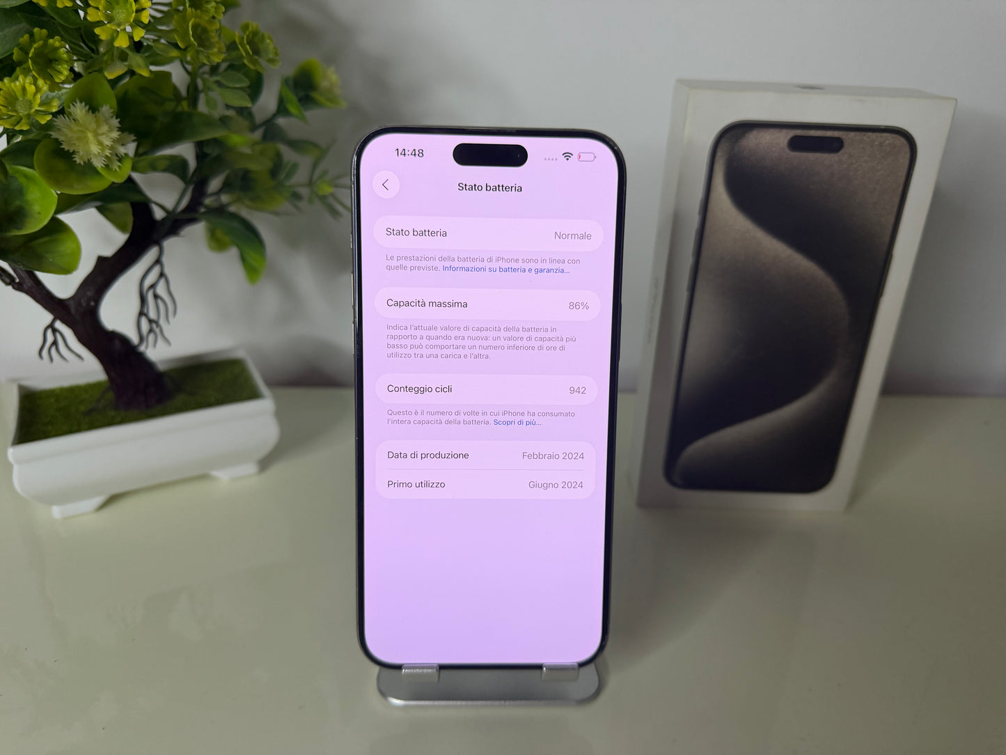 iPhone 15 Pro Max 256GB Titanio Sabbia