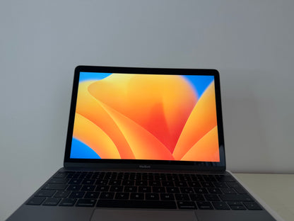 MacBook (Mid 2017) [12", Retina, Intel Core i5 1,3GHz, 8GB RAM, 512GB SSD, Intel HD Graphics 615, macOS] Grigio