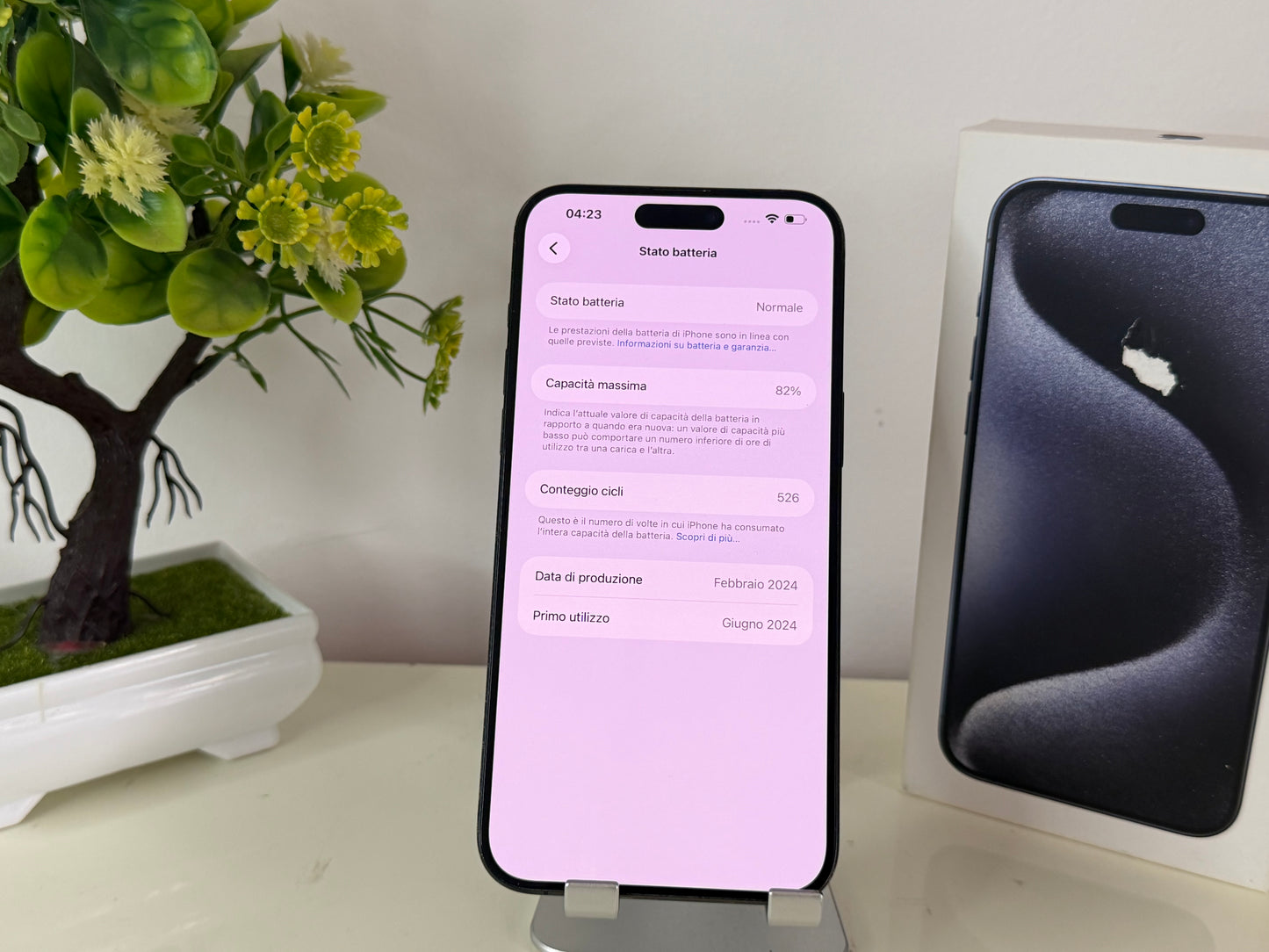 iPhone 15 Pro Max 256GB Blu (5G)