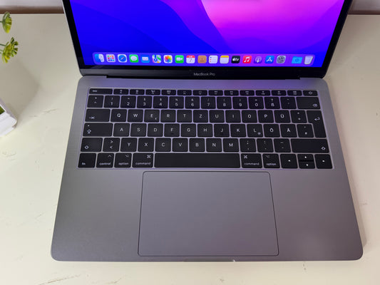 MacBook Pro (2016) [13,3", Retina, Intel Core i5 2, 0GHz, 8GB RAM, 256GB SSD, Intel Iris Graphics 540, macOS] Grigio