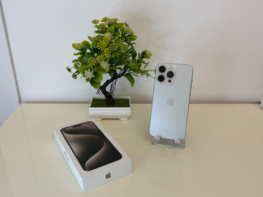 iPhone 15 Pro Max 256GB Titanio Argento