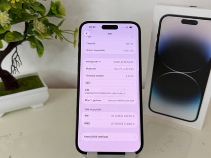 iPhone 14 Pro Max 128GB Nero (5G)