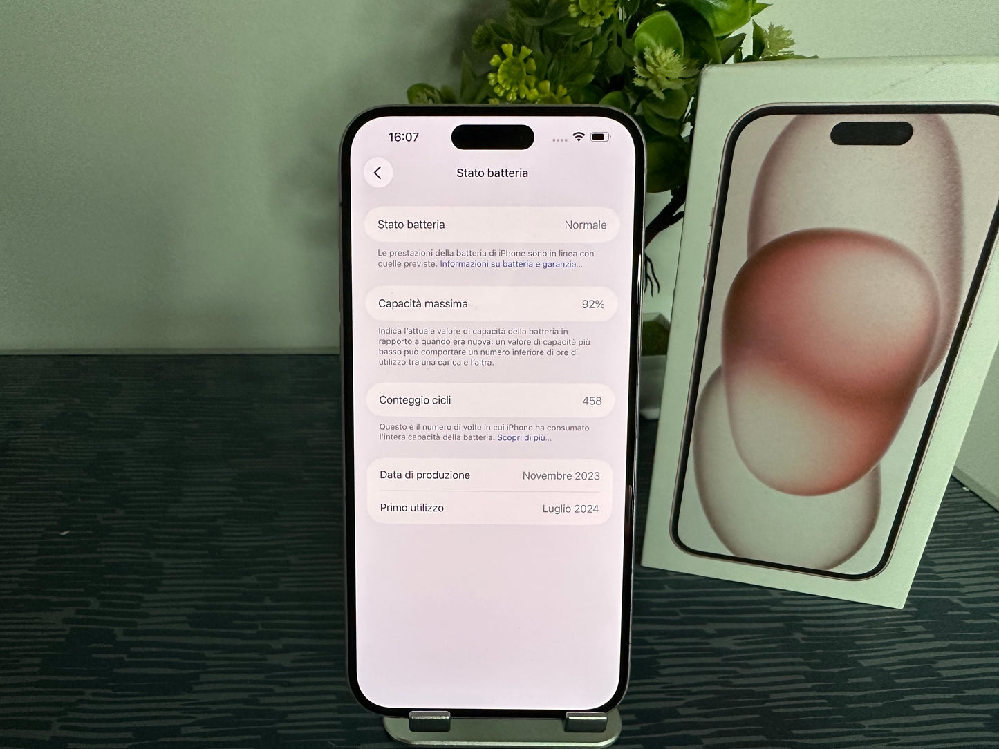 iPhone 15 Plus 128GB Rosa