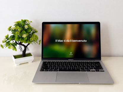MacBook Air (2020) [13,3", Retina, Intel Core i3 1,1GHz, 8GB RAM, 256GB SSD, Intel Iris Plus Graphics, macOS] argento