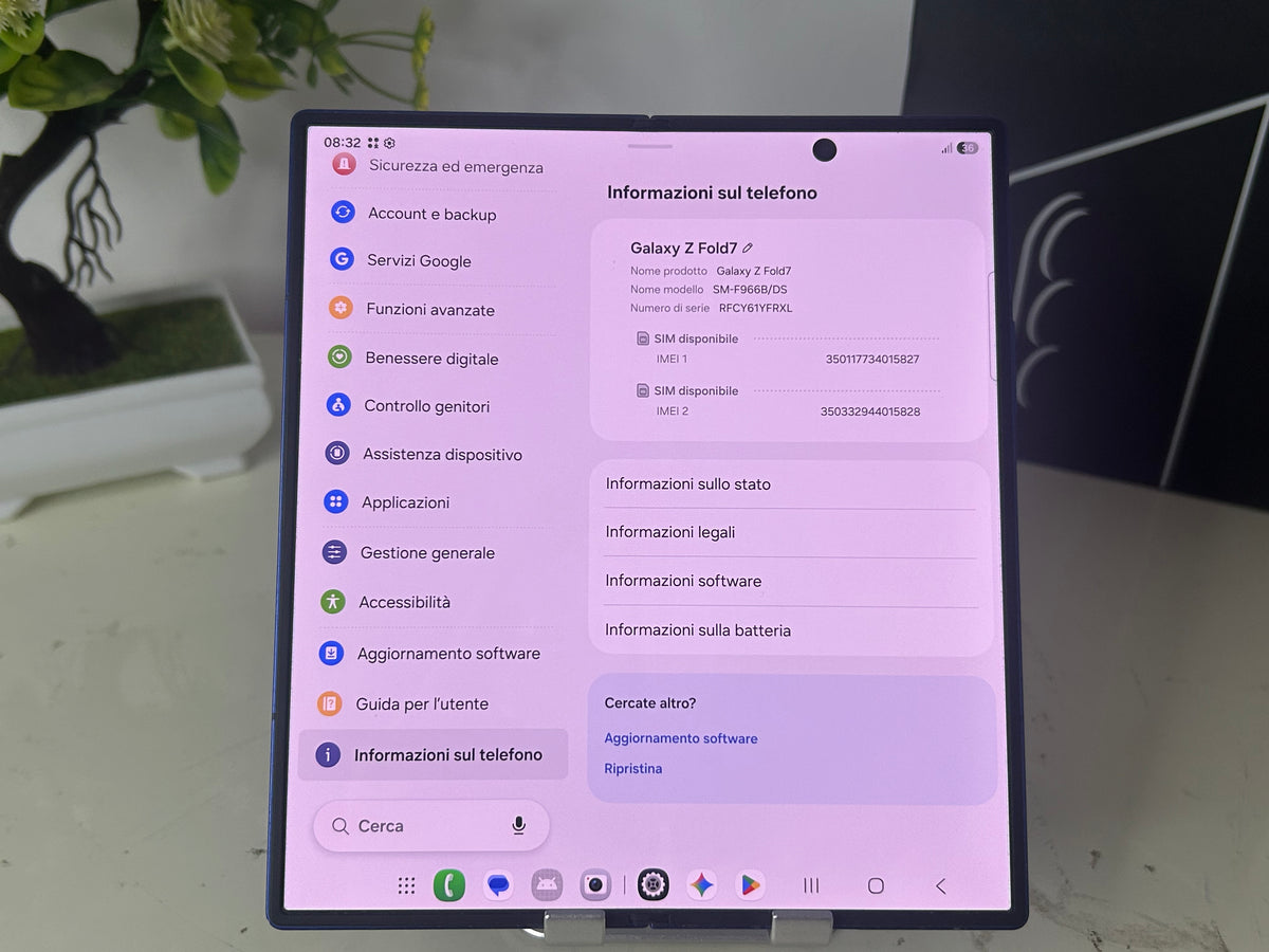 Samsung Galaxy Z Fold 7 5G 512GB 12GB RAM - BLU