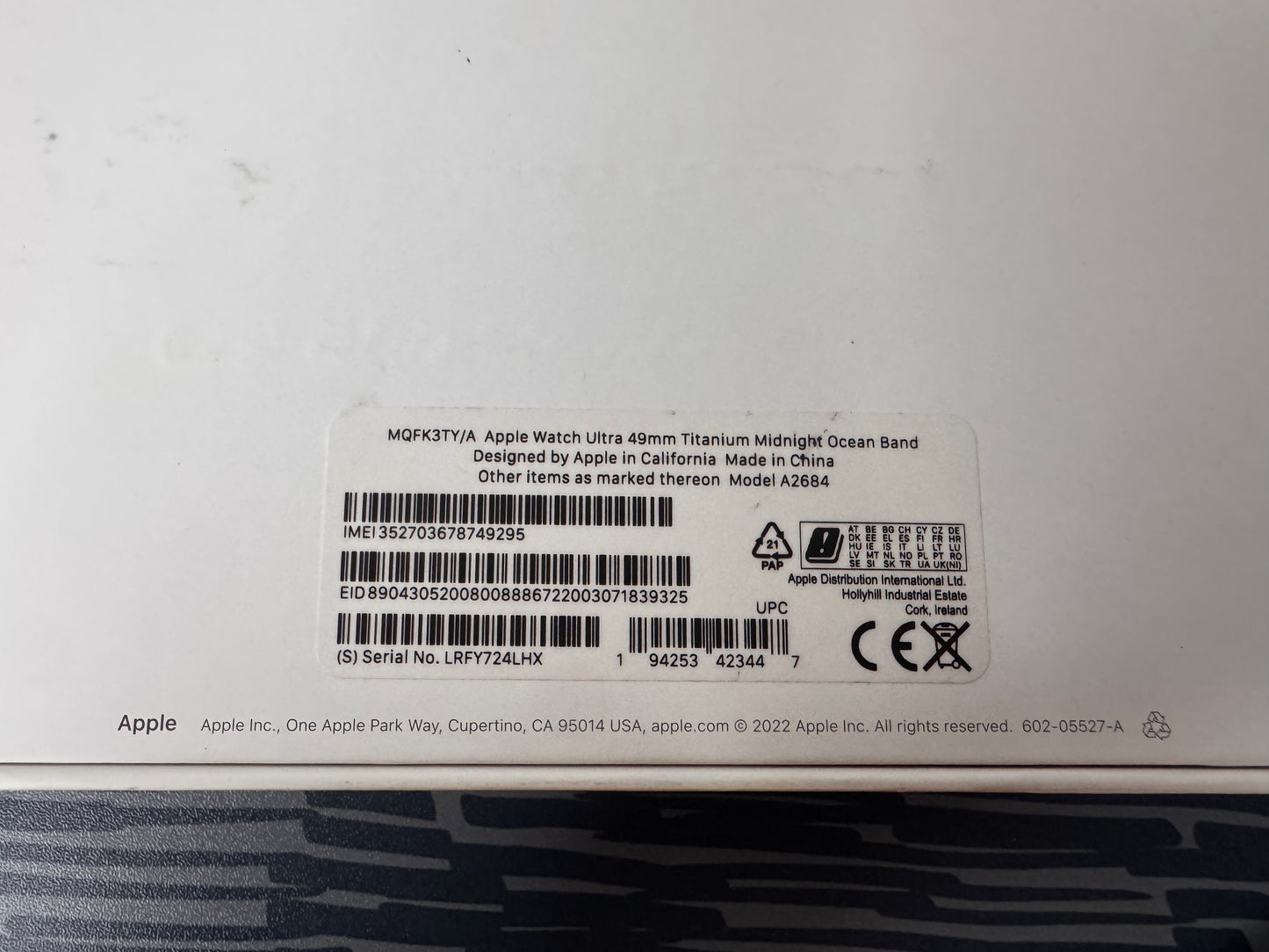Apple Watch Ultra 1 49mm