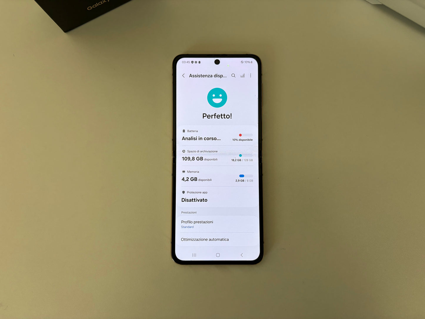Samsung Galaxy Z Flip 4 5G 128GB [Dual-Sim] Oro