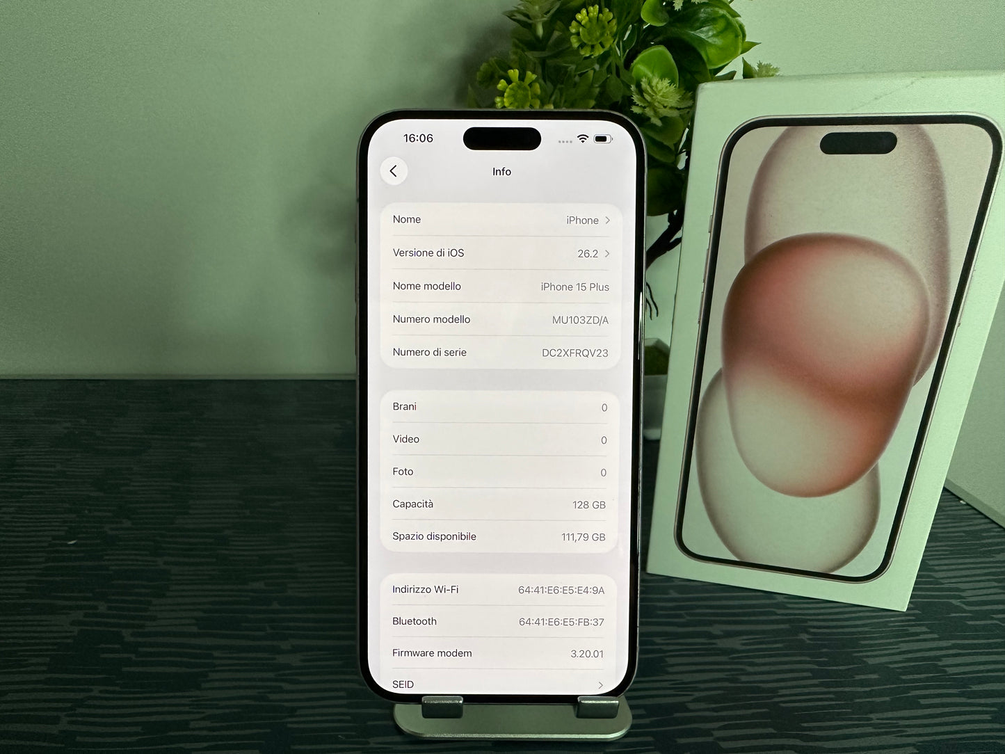 iPhone 15 Plus 128GB Rosa