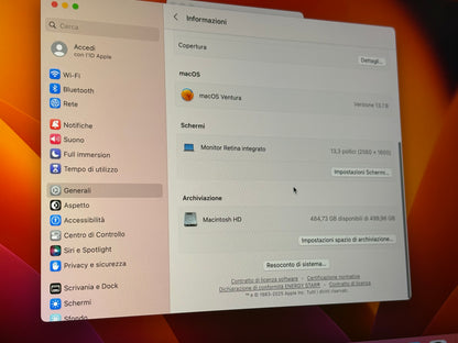 MacBook Pro (Mid 2017) [13,3", Touch Bar, Intel Core i5 3,1GHz, 8GB RAM, 512GB SSD, Intel Iris Plus Graphics 650, macOS] argento