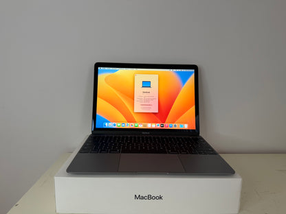 MacBook (Mid 2017) [12", Retina, Intel Core i5 1,3GHz, 8GB RAM, 512GB SSD, Intel HD Graphics 615, macOS] Grigio