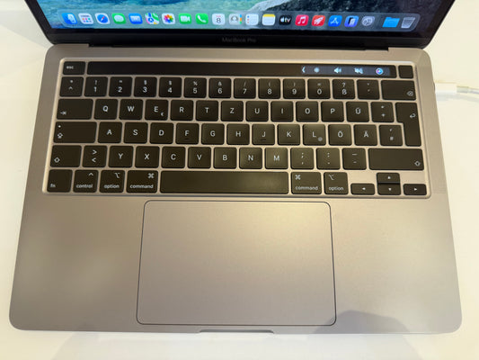 MacBook Pro (2020) [13,3", Touch Bar, Intel Core i5 2,0GHz, 16GB RAM, 512GB SSD, Intel Iris Plus Graphics, macOS] Grigio