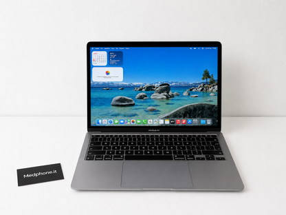 MacBook Air M1 (Late 2020) [13,3", Retina, Apple M1, 8GB RAM, 128GB SSD, Apple 7 Core, macOS] Grigio