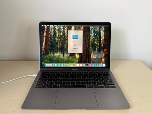 MacBook Air M1 (Late 2020) [13,3", Retina, Apple M1, 8GB RAM, 256GB SSD, Apple 7 Core, macOS] Grigio