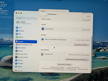 MacBook Pro (2026) [14”, Apple M5 Pro, CPU 15-core, GPU 16-core, 24GB RAM, 1TB SSD, macOS] Grigio