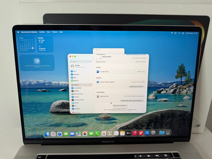 MacBook Pro (2019) [16", Touch Bar, Intel Core i7 2,6GHz, 16GB RAM, 512GB SSD, Intel UHD Graphics 630 + AMD Radeon Pro 5300M, Mac OS] argento