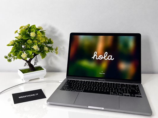 MacBook Pro (2020) M1 [13,3", Touch Bar, Apple M1 3,2GHz, 8GB RAM, 256GB SSD, Apple 8 Core, macOS] Grigio