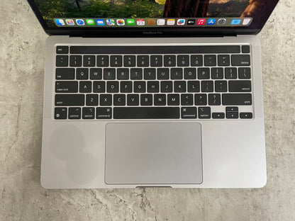 MacBook Pro (2020) M1 [13,3", Touch Bar, Apple M1 3,2GHz, 16GB RAM, 512GB SSD, Apple 8 Core, macOS] Grigio