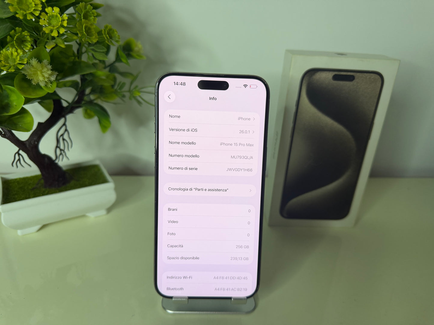 iPhone 15 Pro Max 256GB Titanio Sabbia