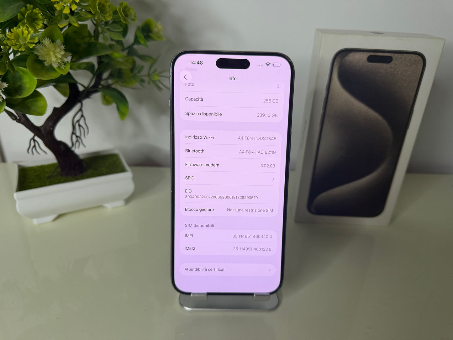 iPhone 15 Pro Max 256GB Titanio Sabbia