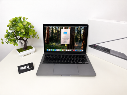 MacBook Pro (2020) [13,3", Touch Bar, Intel Core i5 1,4GHz, 8GB RAM, 256GB SSD, Intel Iris Plus Graphics 645, macOS] argento
