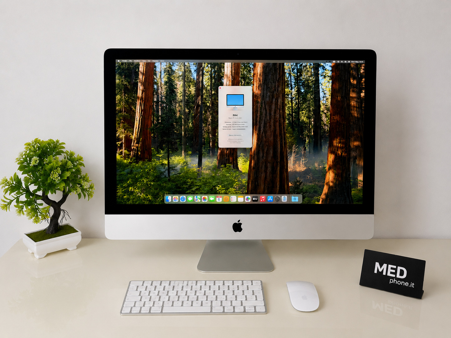 iMac (Mid 2020) [27", 5K Retina, Intel Core i5 3,1GHz, 8GB RAM, 256GB SSD, AMD Radeon Pro 5300, macOS] argento
