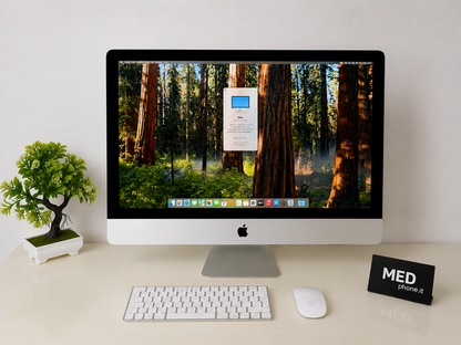 iMac (Mid 2020) [27", 5K Retina, Intel Core i5 3,1GHz, 8GB RAM, 256GB SSD, AMD Radeon Pro 5300, macOS] argento