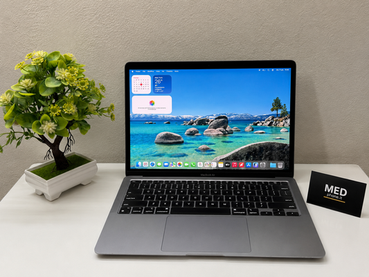 MacBook Air M1 (Late 2020) [13,3", Retina, Apple M1, 8GB RAM, 128GB SSD, Apple 7 Core, macOS] Grigio