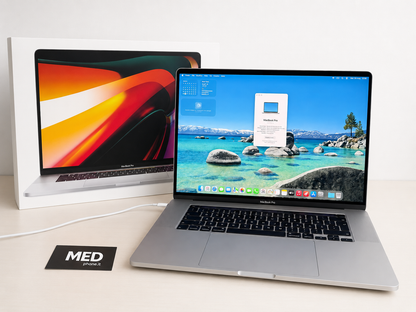 MacBook Pro (2019) [16", Touch Bar, Intel Core i7 2,6GHz, 16GB RAM, 512GB SSD, Intel UHD Graphics 630 + AMD Radeon Pro 5300M, Mac OS] Argento
