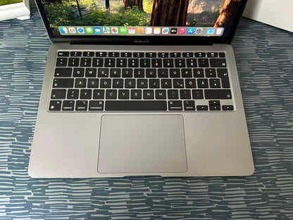 MacBook Air M1 (Late 2020) [13,3", Retina, Apple M1, 16GB RAM, 256GB SSD, Apple 7 Core, macOS] Grigio