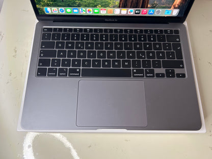 MacBook Air (2020) [13,3", Retina, Intel Core i3 1,1GHz, 8GB RAM, 256GB SSD, Intel Iris Plus Graphics, macOS] grigio