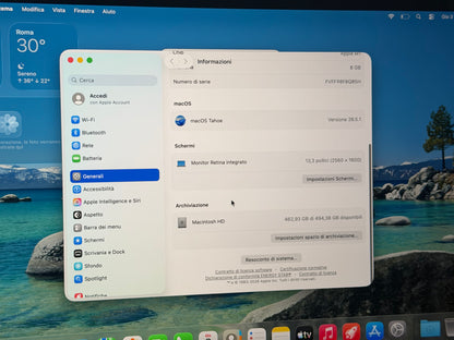 MacBook Pro (2020) M1 [13,3", Touch Bar, Apple M1 3,2GHz, 8GB RAM, 512GB SSD, Apple 8 Core, macOS] Grigio