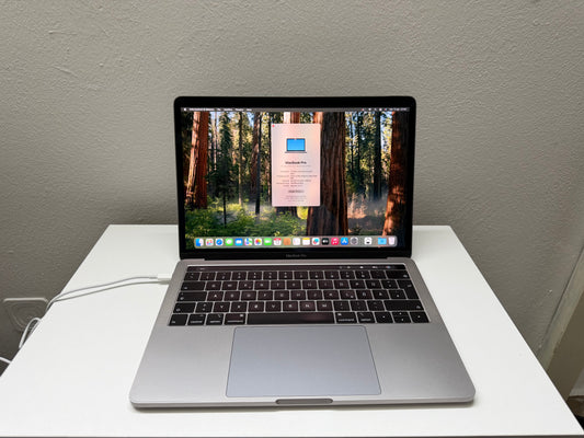 MacBook Pro (2018) [13,3", Touch Bar, Intel Core i5 2,3GHz, 16GB RAM, 512GB SSD, Intel Iris Plus Graphics 655, macOS] argento